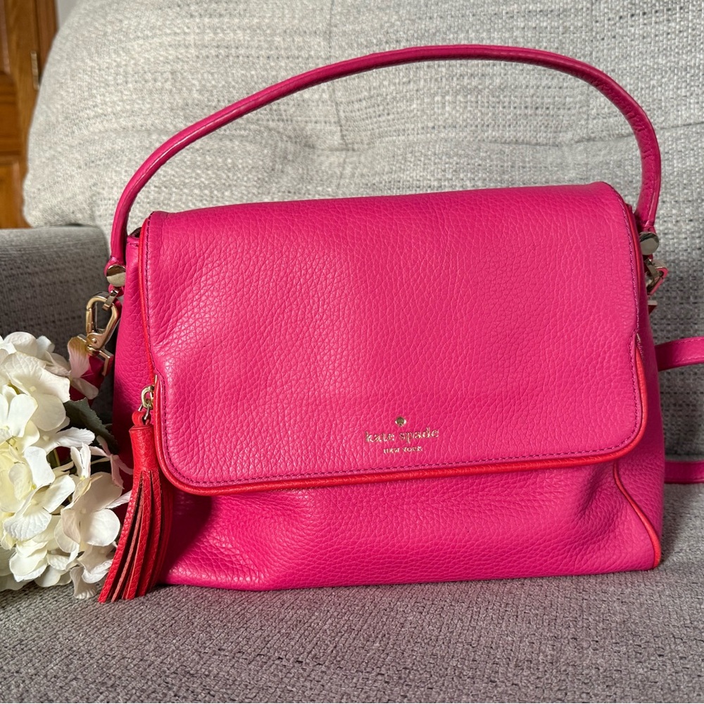 Kate Spade Fuchsia Crossbody Bag